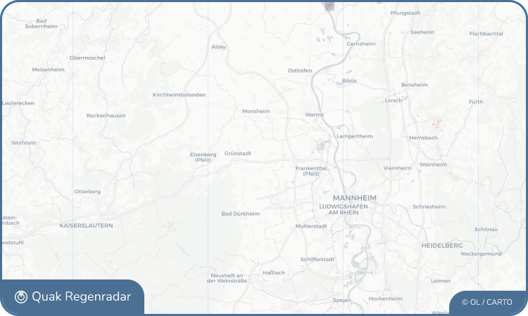Regenradar-Widget für Laumersheim