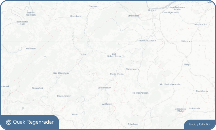 Regenradar-Widget für Lauschied