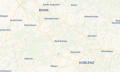 Regenradar Vorschaubild - Aktuelle Niederschläge in Leubsdorf und Umgebung