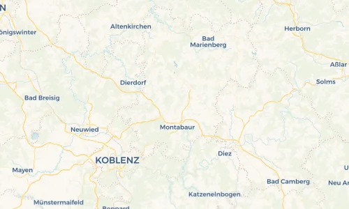 Regenradar Vorschaubild - Aktuelle Niederschläge in Leuterod und Umgebung