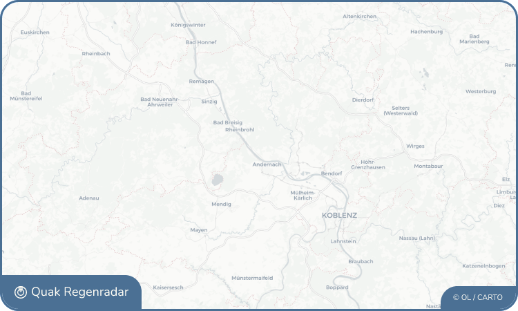 Regenradar-Widget für Leutesdorf