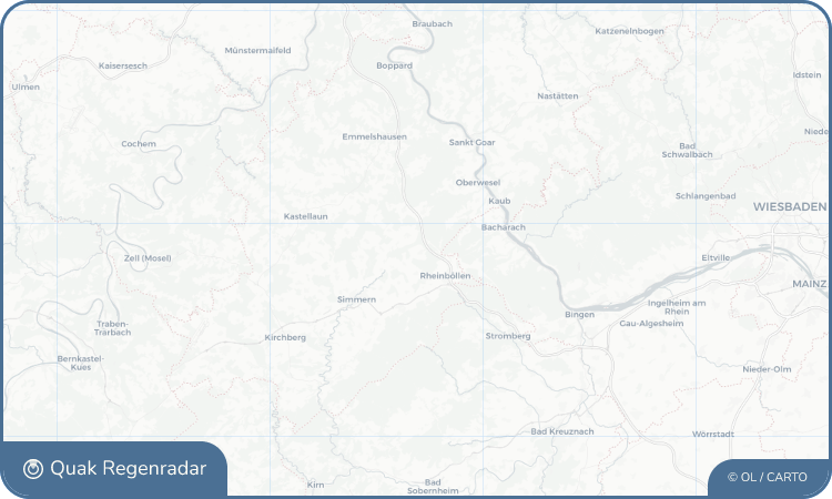 Regenradar-Widget für Liebshausen