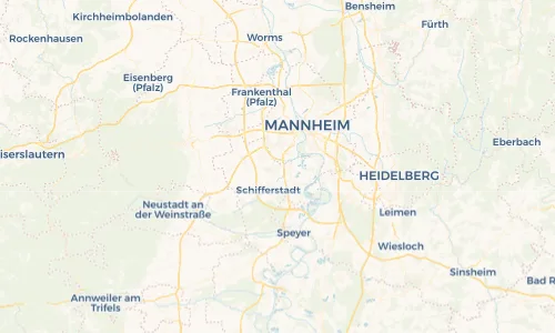 Regenradar Vorschaubild - Aktuelle Niederschläge in Limburgerhof und Umgebung