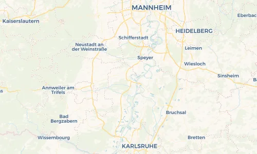 Regenradar Vorschaubild - Aktuelle Niederschläge in Lingenfeld und Umgebung