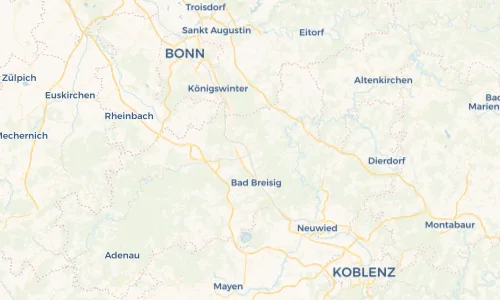 Regenradar Vorschaubild - Aktuelle Niederschläge in Linz am Rhein und Umgebung