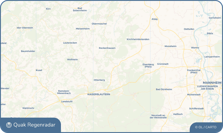 Quak Regenradar-Widget Lohnsfeld
