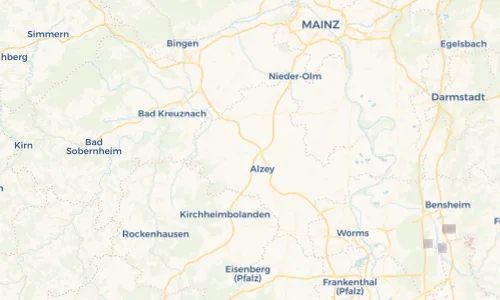 Regenradar Vorschaubild - Aktuelle Niederschläge in Lonsheim und Umgebung