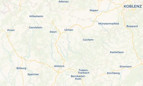 Regenradar Vorschaubild - Aktuelle Niederschläge in Lutzerath und Umgebung