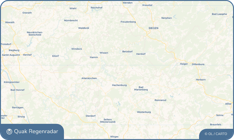 Quak Regenradar-Widget Malberg