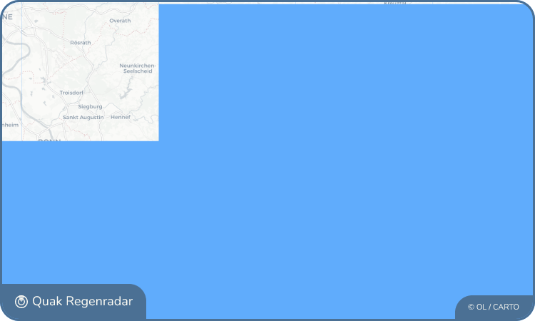 Regenradar-Widget für Mammelzen