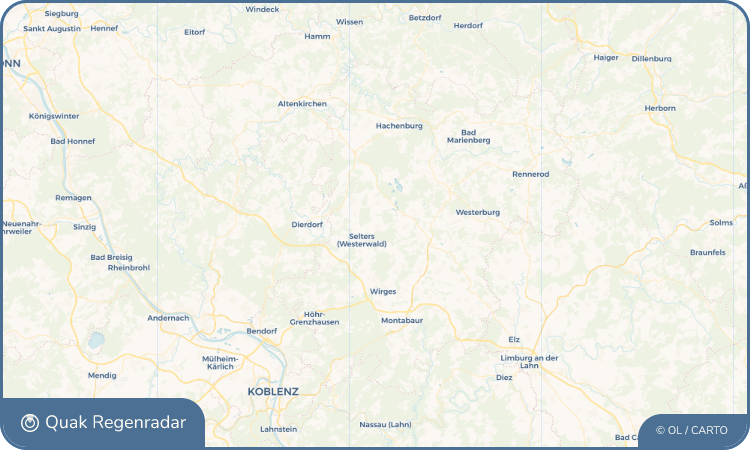 Quak Regenradar-Widget Maxsain