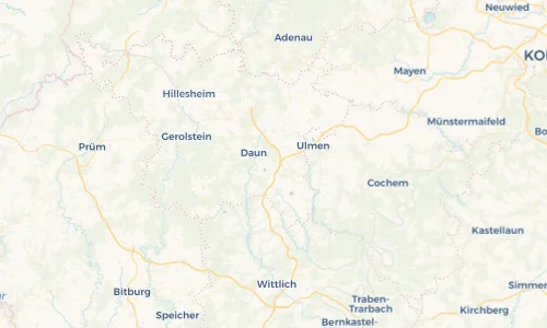 Regenradar Vorschaubild - Aktuelle Niederschläge in Mehren und Umgebung
