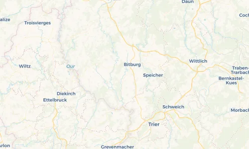Regenradar Vorschaubild - Aktuelle Niederschläge in Messerich und Umgebung