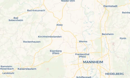 Regenradar Vorschaubild - Aktuelle Niederschläge in Mölsheim und Umgebung