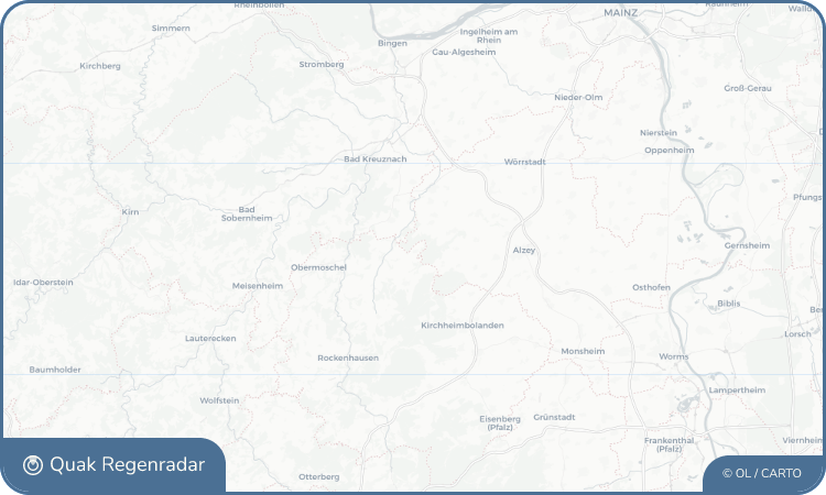 Regenradar-Widget für Mörsfeld