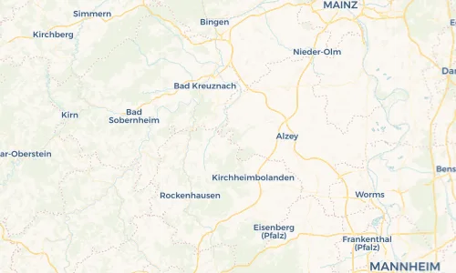 Regenradar Vorschaubild - Aktuelle Niederschläge in Mörsfeld und Umgebung