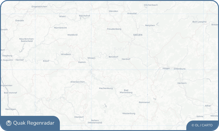 Regenradar-Widget für Molzhain