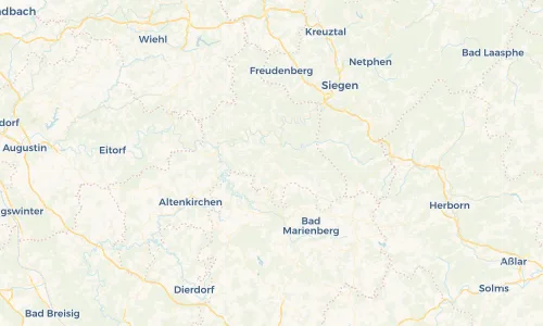Regenradar Vorschaubild - Aktuelle Niederschläge in Molzhain und Umgebung