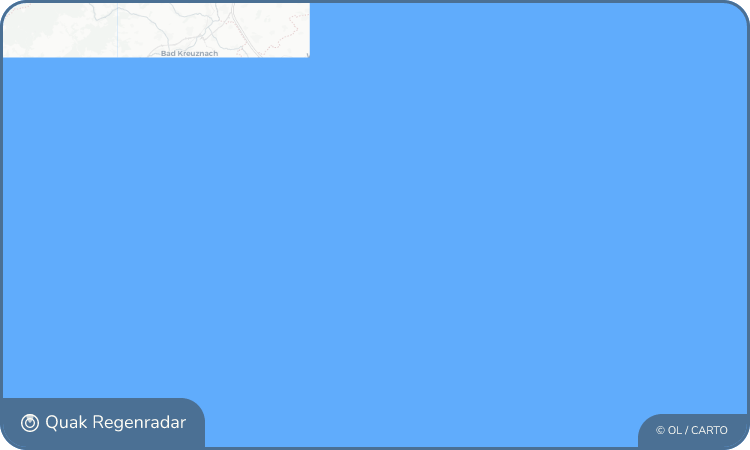 Regenradar-Widget für Monsheim