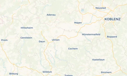 Regenradar Vorschaubild - Aktuelle Niederschläge in Müllenbach und Umgebung