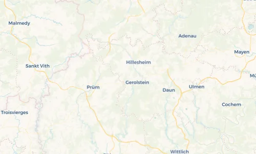 Regenradar Vorschaubild - Aktuelle Niederschläge in Müllenborn und Umgebung