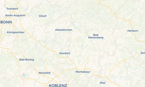 Regenradar Vorschaubild - Aktuelle Niederschläge in Mündersbach und Umgebung