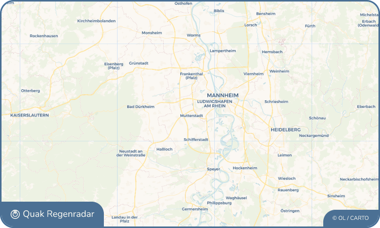 Quak Regenradar-Widget Mutterstadt