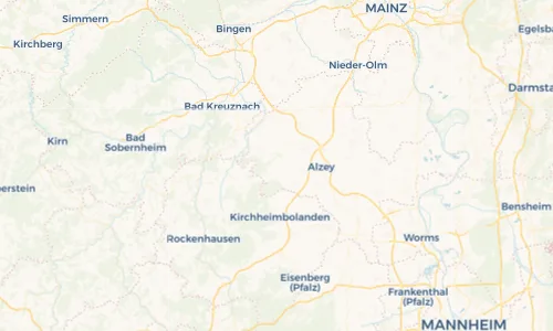 Regenradar Vorschaubild - Aktuelle Niederschläge in Nack und Umgebung
