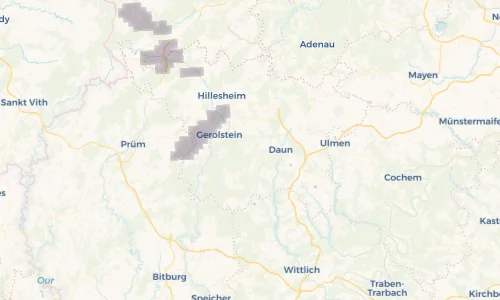 Regenradar Vorschaubild - Aktuelle Niederschläge in Neroth und Umgebung