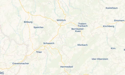 Regenradar Vorschaubild - Aktuelle Niederschläge in Neumagen-Dhron und Umgebung