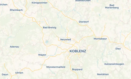 Regenradar Vorschaubild - Aktuelle Niederschläge in Neuwied und Umgebung