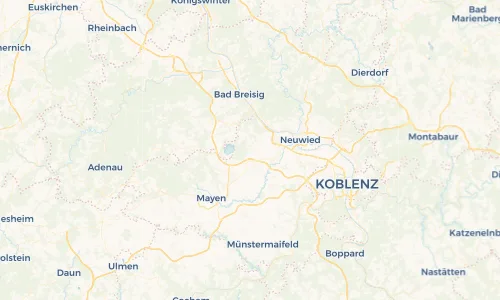 Regenradar Vorschaubild - Aktuelle Niederschläge in Nickenich und Umgebung