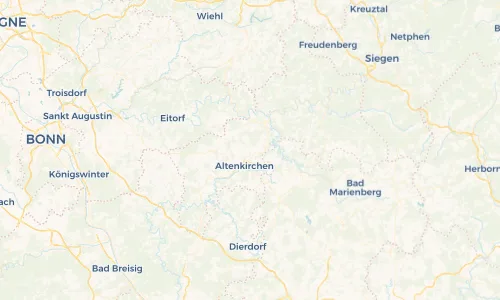 Regenradar Vorschaubild - Aktuelle Niederschläge in Niedererbach und Umgebung