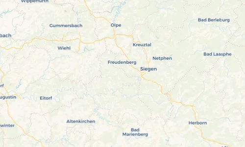 Regenradar Vorschaubild - Aktuelle Niederschläge in Niederfischbach und Umgebung