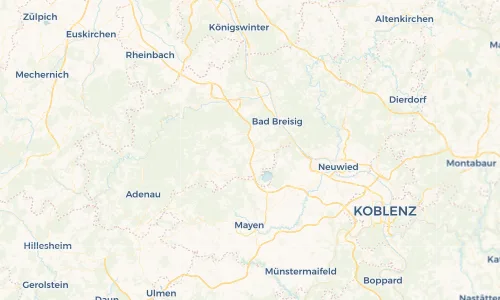 Regenradar Vorschaubild - Aktuelle Niederschläge in Niederzissen und Umgebung