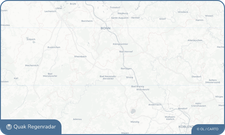 Regenradar-Widget für Nierendorf