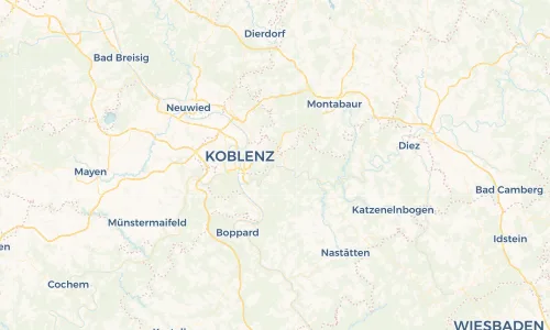 Regenradar Vorschaubild - Aktuelle Niederschläge in Nievern und Umgebung