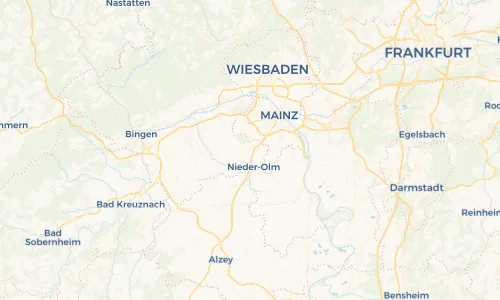 Regenradar Vorschaubild - Aktuelle Niederschläge in Ober-Olm und Umgebung