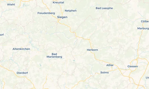 Regenradar Vorschaubild - Aktuelle Niederschläge in Oberdresselndorf und Umgebung