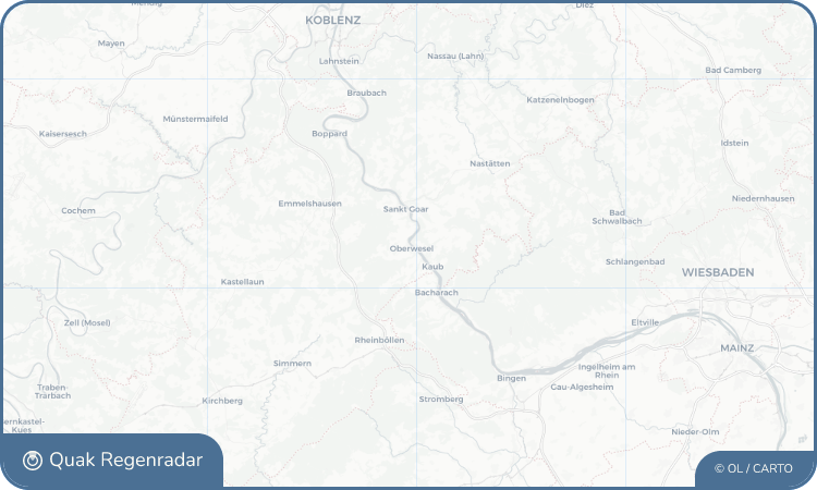 Regenradar-Widget für Oberwesel