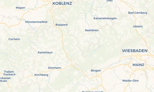 Regenradar Vorschaubild - Aktuelle Niederschläge in Oberwesel und Umgebung