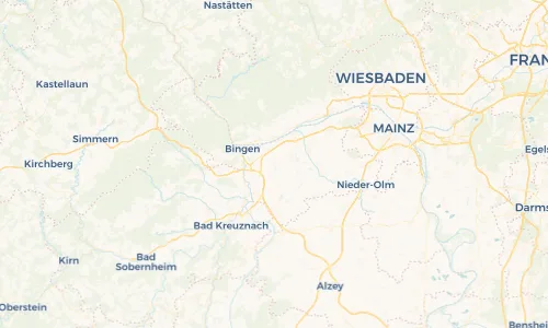 Regenradar Vorschaubild - Aktuelle Niederschläge in Ockenheim und Umgebung