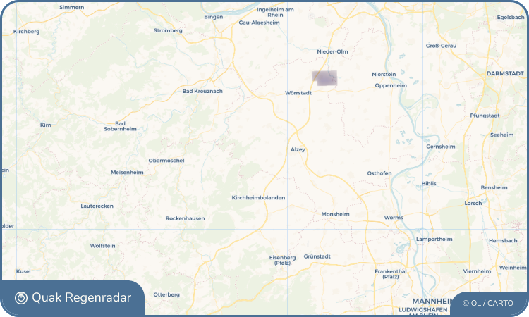 Quak Regenradar-Widget Offenheim