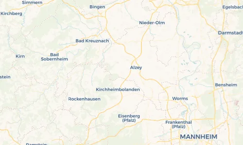 Regenradar Vorschaubild - Aktuelle Niederschläge in Offenheim und Umgebung