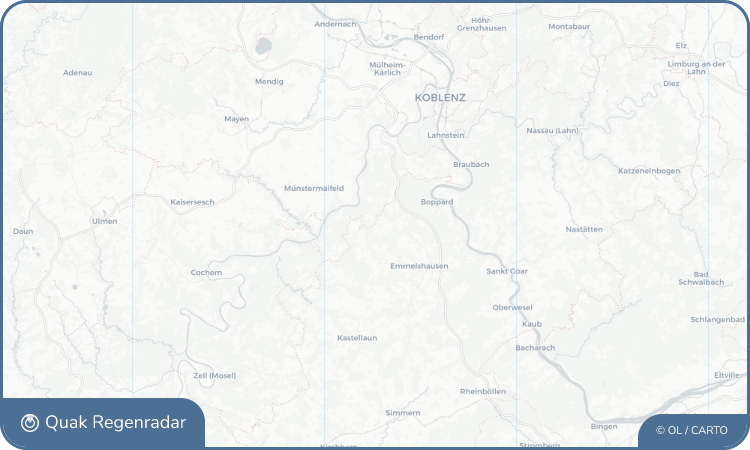 Regenradar-Widget für Oppenhausen