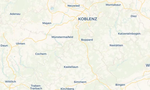 Regenradar Vorschaubild - Aktuelle Niederschläge in Oppenhausen und Umgebung