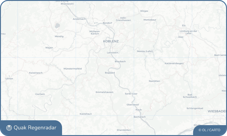 Regenradar-Widget für Osterspai