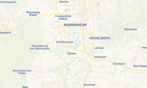 Regenradar Vorschaubild - Aktuelle Niederschläge in Otterstadt und Umgebung