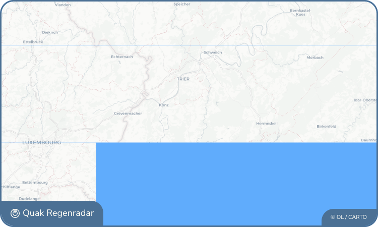 Regenradar-Widget für Pellingen
