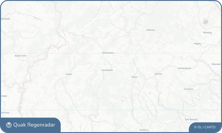 Regenradar-Widget für Pelm